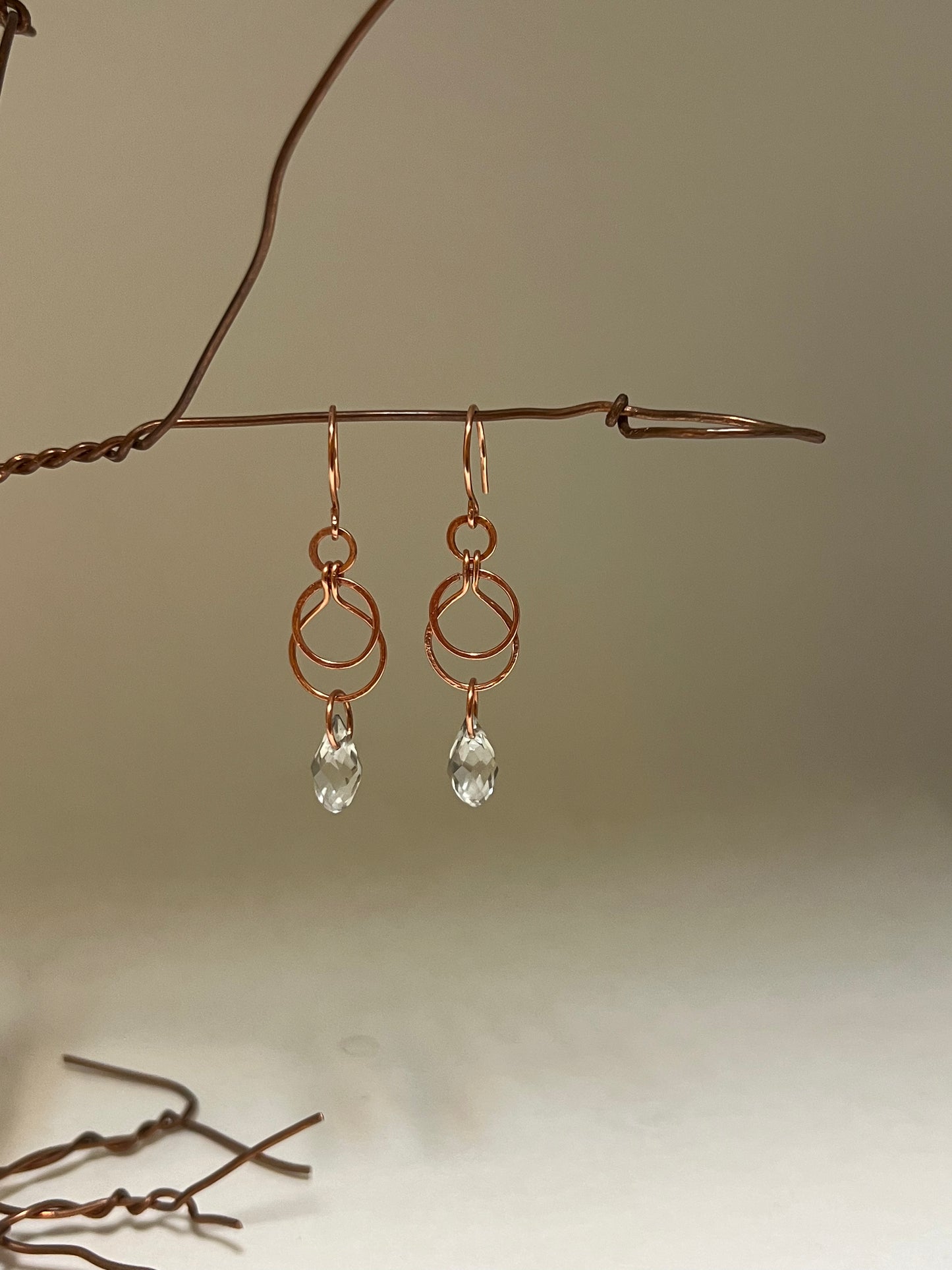 Crystal Drop Earrings