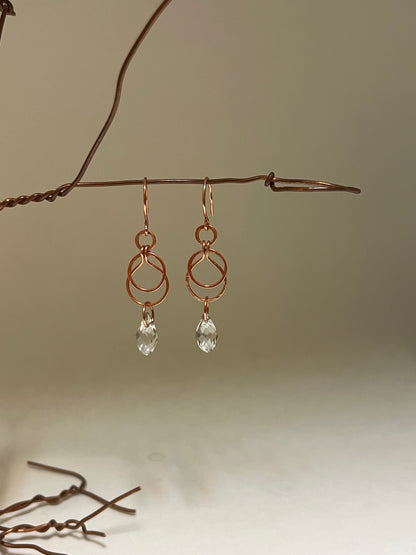 Crystal Drop Earrings