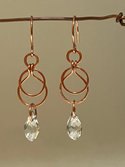 Crystal Drop Earrings