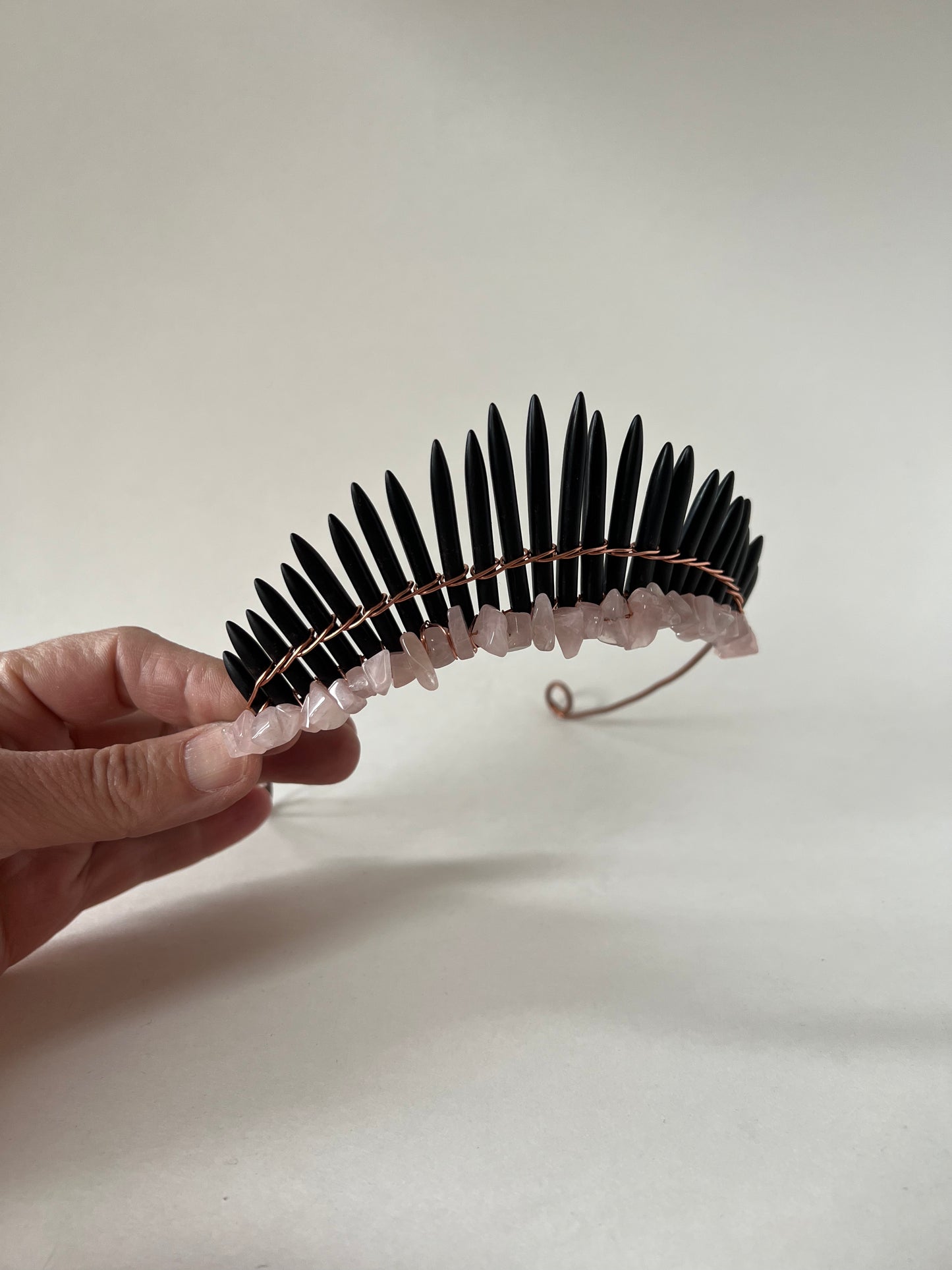 Black Spiky Tiara