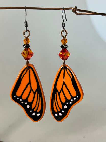 Monarch Butterfly Earrings