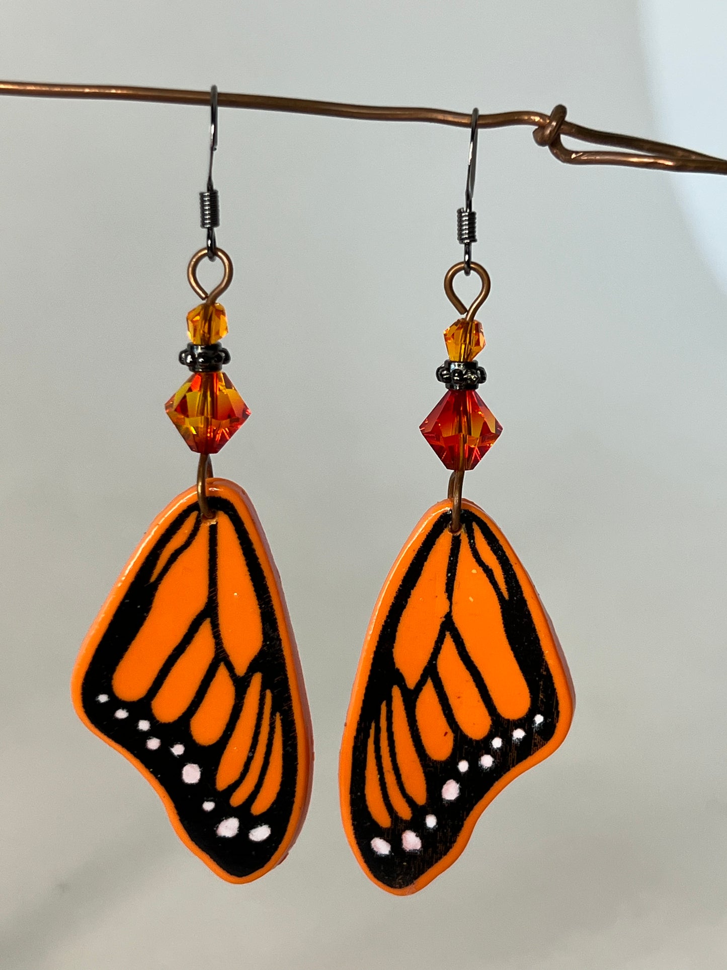 Monarch Butterfly Earrings