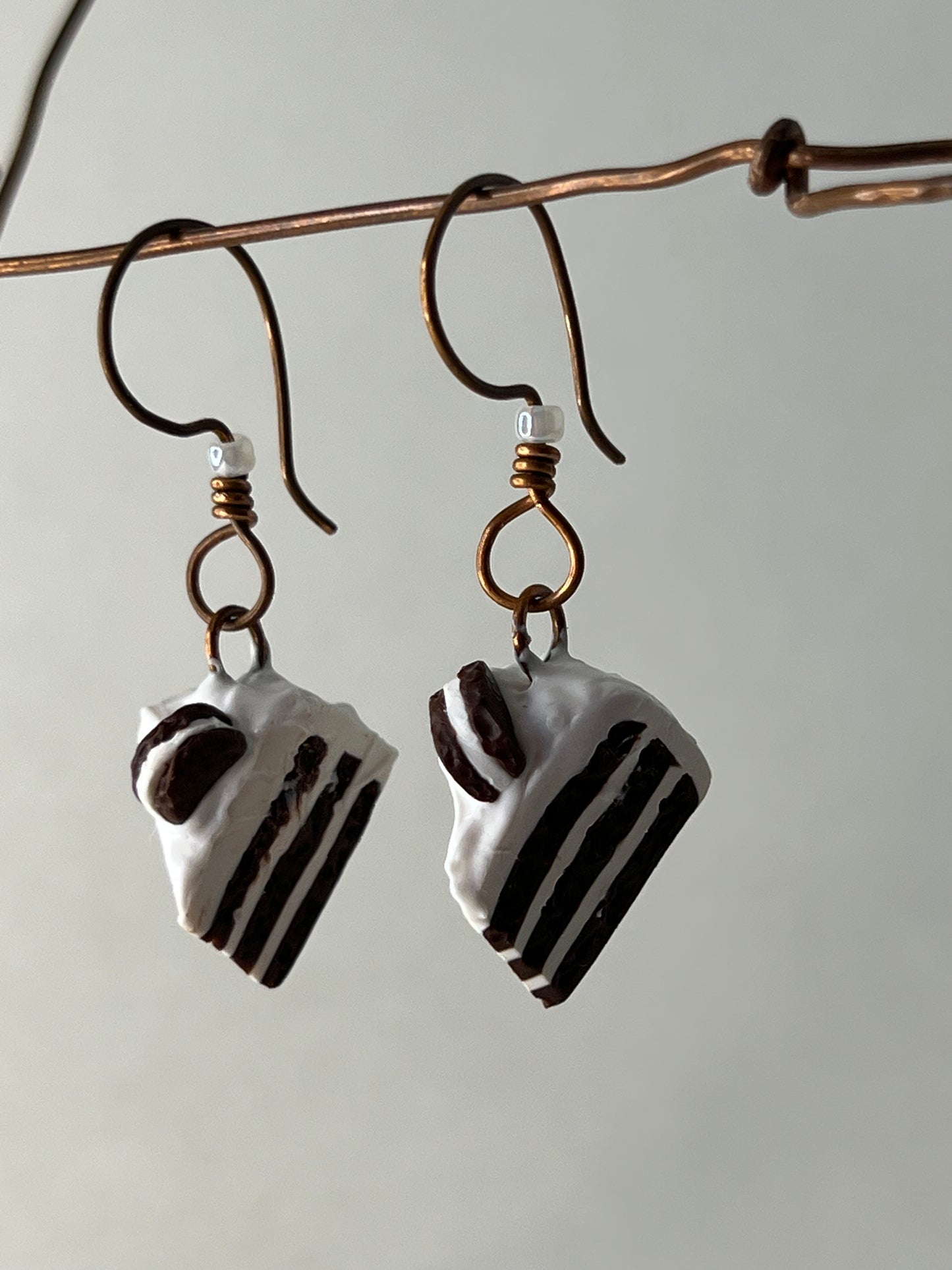 Cake Slice Earrings