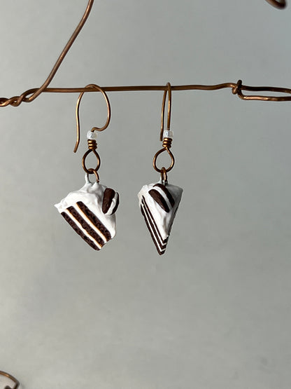 Cake Slice Earrings