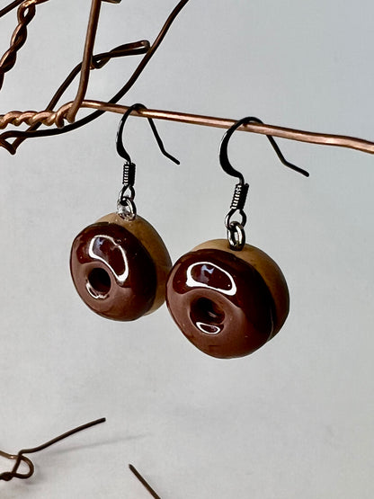 Polymer Donut Earrings