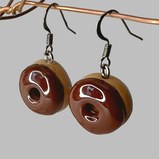 Polymer Donut Earrings