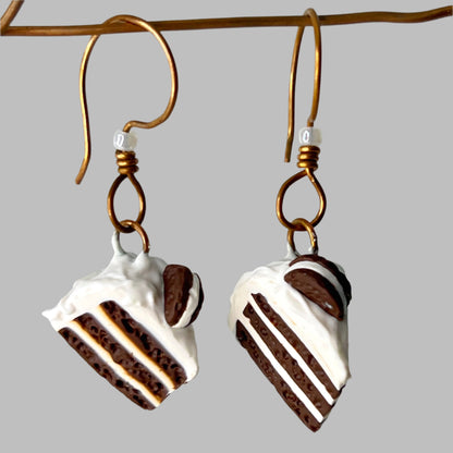 Cake Slice Earrings