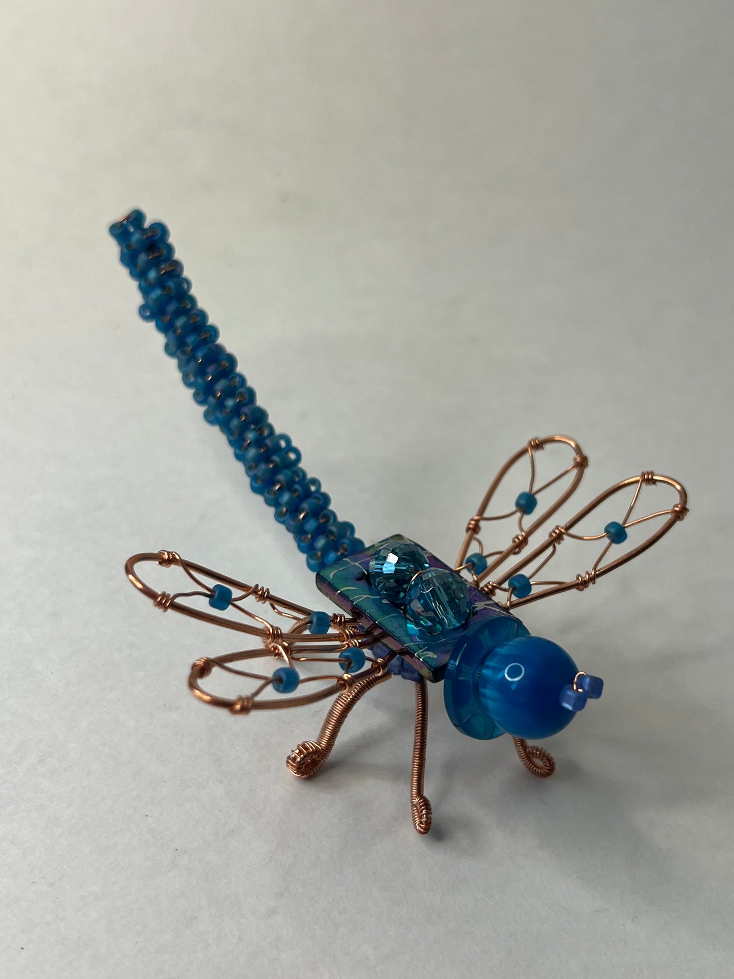 Blue Dragonfly Decoration