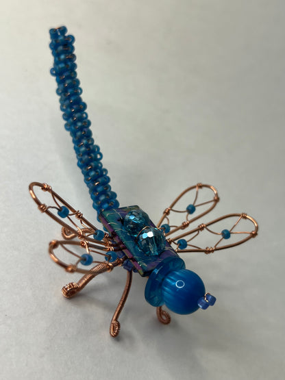 Blue Dragonfly Decoration