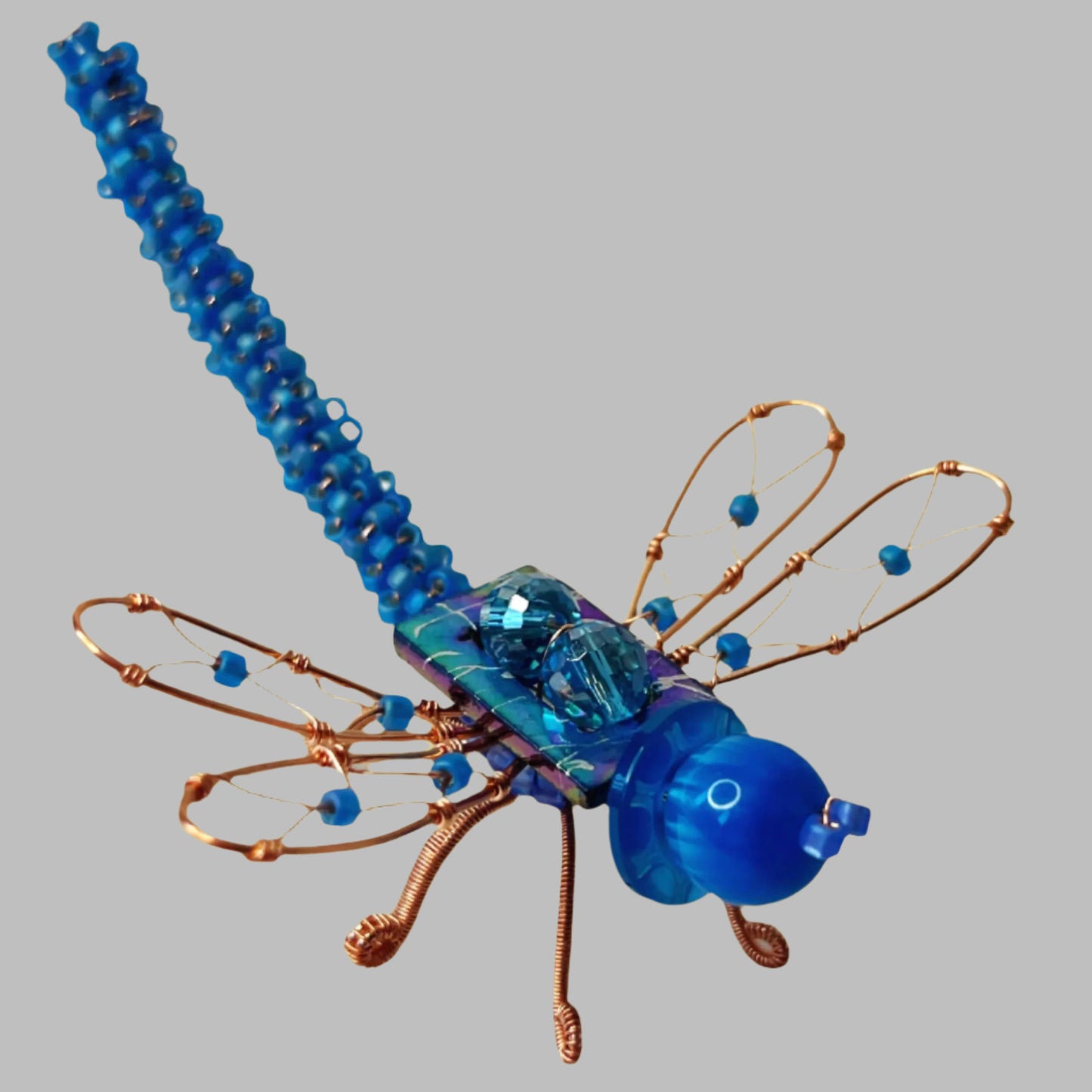 Blue Dragonfly Decoration