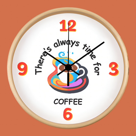 Coffee Lovers Clock